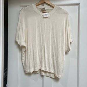 NWT club Monaco cream top